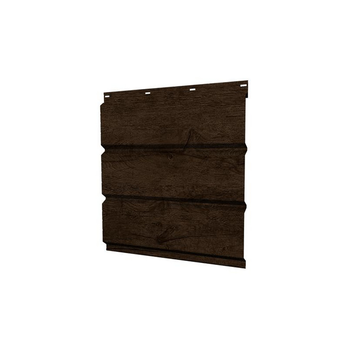 Софит металлический полная перфорация 0,45 Print Elite с пленкой Antique Wood